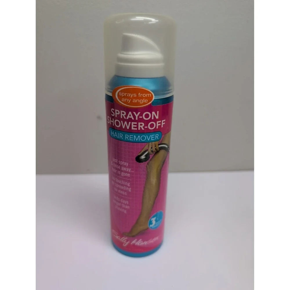 New Sally Hansen SPRAY-ON SHOWER-OFF HAIR REMOVER 3 min formula